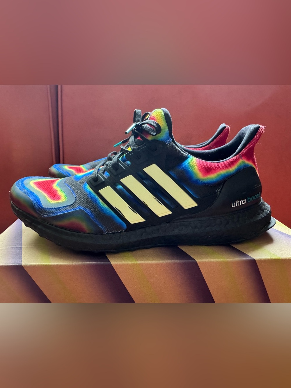 Adidas Ultra Boost Thermal Heatmap Sneakers - Black Base